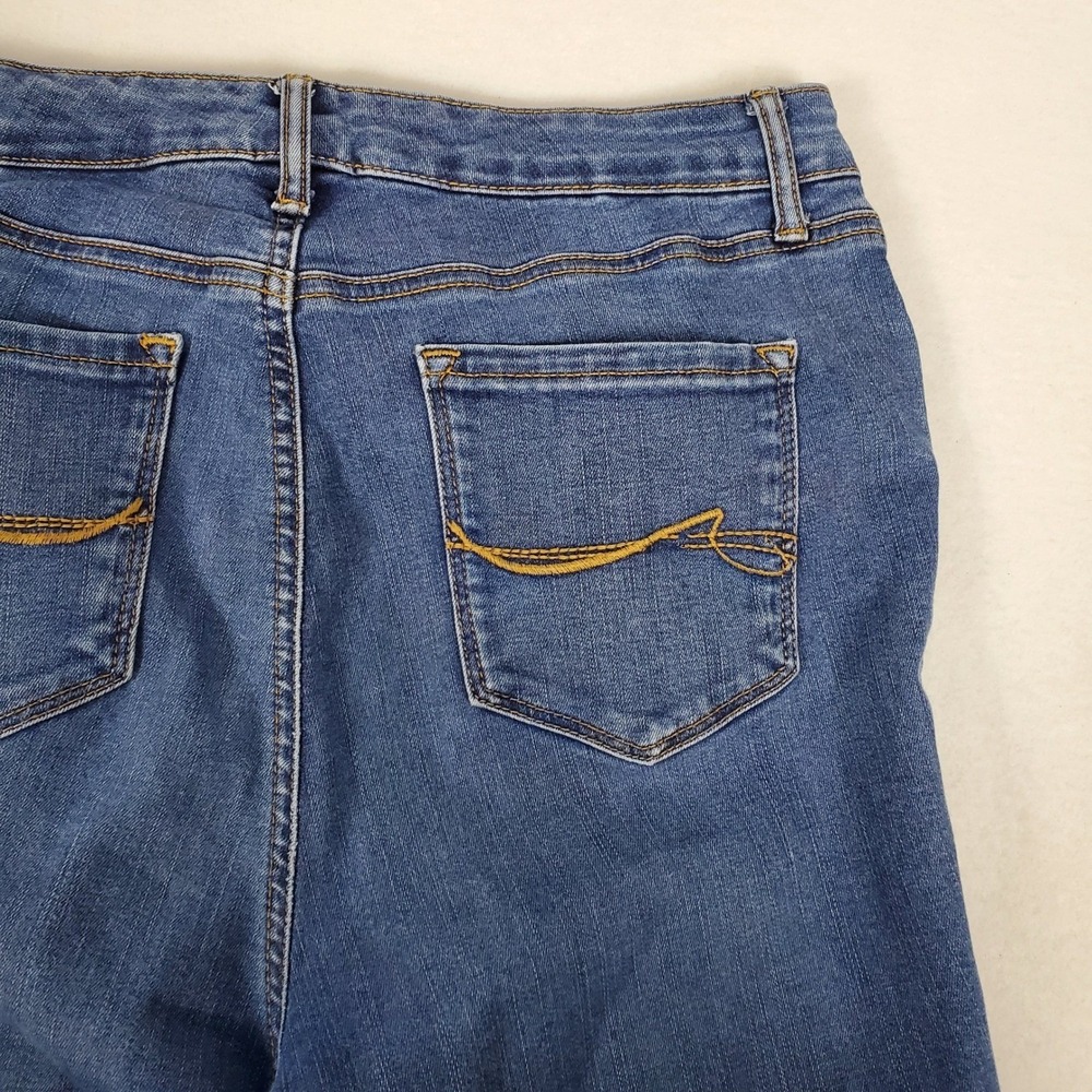 Gloria Vanderbilt Amanda Bootcut Jeans Womens 12 Medium Wash Blue Stretch Denim - Picture 8 of 14
